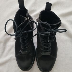 Karl Lagerfeld Paris Men's Suede Leather Sneaker High Top